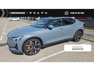 Polestar 2 Long Range Dual Motor Plus Pilot 78kWh | Performance Pack | Trekhaak | 360 Graden Camera | Panoramadak | Keyless Entry | Elektrische Achterklep | Elektrisch Verstelbare Voorstoelen | Cruise Control Adaptief | BLIS | Navigatie | Apple Carplay | Android Auto