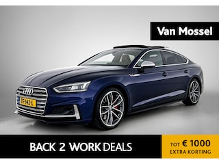 Audi A5 Sportback 3.0 TFSI quattro Pro Line Plus | WORDT VERWACHT | ORIGINEEL NL | PANORAMADAK | BANG & OLUFSEN | 360 CAMERA | HEAD UP | STOELVERWARMING | MEMORY | DODEHOEK | LEDER |