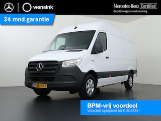 Mercedes-Benz Sprinter 314 | 81 Kwh | L2 H2 | RWD | PRO | 312 KM RANGE | Apple Carplay/Android Auto | Betimmering laadruimte | 3 zits | Trekhaak | Stoelverwarming | Achteruitrijcamera | Certified