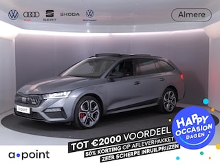Skoda Octavia Combi 1.4 TSI RS iV PHEV Business 245 pk Automaat | Navigatie | Panoramadak | Parkeersensoren | Autom. airco | Keyless | Stoelverwarming |