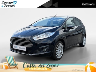 Ford Fiesta 1.0 EcoBoost Titanium | NL auto | Navigatie | Parkeersensor achter | Bluetooth | Cruise control | Verwarmde voorruit |