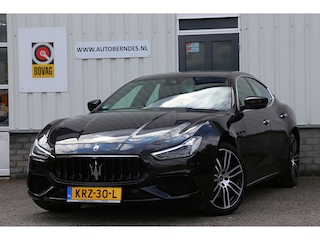 Maserati Ghibli 2.0 MHEV GranLusso*Perfect Maserati Onderh.*Softclose/Dubbel Glas/ACC met stuurhulp/H&K/DAB/Apple Carplay-Android/Keyless Entry+Go/Camera/Stoelverw./Stuurverw./Memorie/VOL*