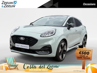 Ford Puma 1.0 EcoBoost Hybrid ST-Line X | Dealer onderhouden | NL auto | Automaat | Adapt. Cruise control | BLIS | B&O audio | 360 graden camera | Winter pack | 19" lichtmetalen velgen | Parkeersensoren voor en achter | Keyless entry | Navigatie | Apple carplay & Android auto | Bovag garantie |