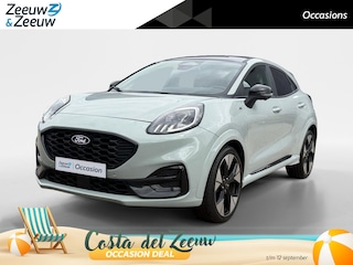 Ford Puma 1.0 EcoBoost Hybrid ST-Line X | Dealer onderhouden | NL auto | Automaat | Adapt. Cruise control | BLIS | B&O audio | 360 graden camera | Winter pack | 19" lichtmetalen velgen | Parkeersensoren voor en achter | Keyless entry | Navigatie | Apple carplay & Android auto | Bovag garantie |