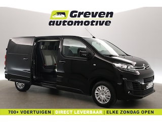 Citroën Jumpy 2.0 BlueHDI 144PK L3H1 | Dubbele Cabine | Airco | Camera | Cruise | Carplay | Trekhaak | 2xSchuifdeur