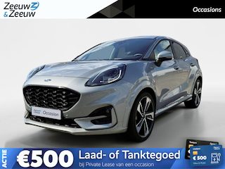 Ford Puma 1.0 EcoBoost Hybrid ST-Line X | Automaat | Trekhaak | Parkeersensoren voor en achter | Achteruitrijcamera | Adapt. Cruise control | BLIS | B&O | Draadloos opladen mobiel | 19" lichtmetalen velgen | Navigatie | Apple carplay & Android auto | Bovag garantie |