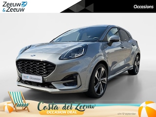 Ford Puma 1.0 EcoBoost Hybrid ST-Line X | Automaat | Trekhaak | Parkeersensoren voor en achter | Achteruitrijcamera | Adapt. Cruise control | BLIS | B&O | Draadloos opladen mobiel | 19" lichtmetalen velgen | Navigatie | Apple carplay & Android auto | Bovag garantie |