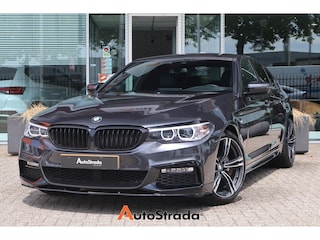 BMW 5-serie (g30) 520i High Executive M-SPORT 184pk I Navi I Stoelverwarming I Leder I Cruise I Climate