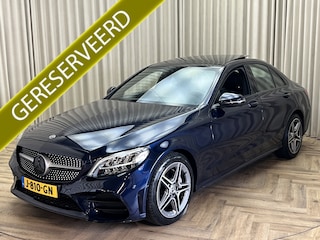 Mercedes-Benz C-klasse 180 *AMG* Panoramadak / Leder / Camera / LED High Performance / Cruise Control / 18"LMV