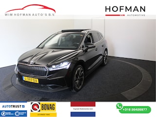 Skoda Enyaq iV 80 Sport+ Comf + Warmtepomp EL Trekh+aKlep Vol Leder Pano Camera