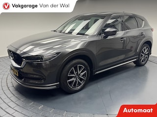Mazda CX-5 2.0i SkyActiv-G 165 Automaat-Afn.Trekhaak-Navigatie-Cr.contr-Clima-Carplay-Camera-Leder-Parkeersensoren-Stoel/Stuurverwarming-Lm19''velgen-LED-Elek.stoelen