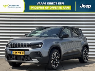 Jeep Avenger 1.2T e-Hybrid 110pk Automaat Summit | Winterpack | JBL Audio | Camera | Navigatie