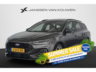 Ford Focus Wagon 1.0 EcoBoost Hybrid ST Line X Panoramadak Stuur-Stoelverwarming Camera LED Koplampen