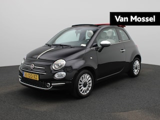 Fiat 500 1.0 Hybrid Cult | Cabrio | LMV | DAB | Cruise control | Parkeer sensoren | Bluetooth | Navigatie | Climate control | Lage km stand