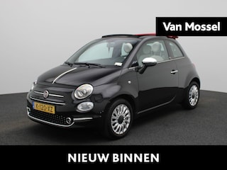 Fiat 500 1.0 Hybrid Cult | Cabrio | LMV | DAB | Cruise control | Parkeer sensoren | Bluetooth | Navigatie | Climate control | Lage km stand