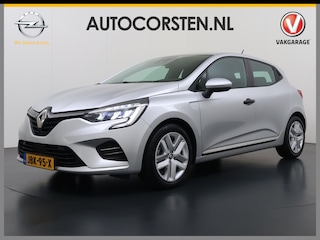 Renault Clio 1.6 E-Tech Hybrid Keyless Apple/Android Lane-dep. CruiseControl Usb Navi Regensensor Aut.Verlichting Isofix Ecc Pdc Dab Bordherkenning Elek.Ramen/Spiegels 140 Zen