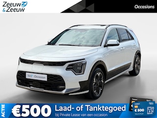 Kia Niro DynamicPlusLine 64.8 kWh | Glazen schuif-/kanteldak | Stoel- en stuurverwarming | Elektrisch bedienbare achterklep | Head-up display | Dodehoek assistentie | Achteruitrijcamera | Apple/Android Carplay | LED | Climate control