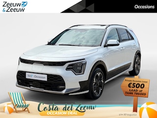 Kia Niro DynamicPlusLine 64.8 kWh | Glazen schuif-/kanteldak | Stoel- en stuurverwarming | Elektrisch bedienbare achterklep | Head-up display | Dodehoek assistentie | Achteruitrijcamera | Apple/Android Carplay | LED | Climate control