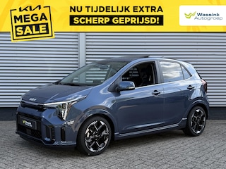 Kia Picanto 1.0 GDi GT-Line | Schuif/Kanteldak | Stoel/Stuurwielverwarming | Climate Control | Navigatie |