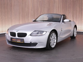 BMW Z4 Roadster 2.5i handgeschakeld|Titan Silber|Oregon leder zwart|elektrische softtop|stoelverwarming|LED|PDC|M Double Spoke 135|sportstuur|aluminium interieur|