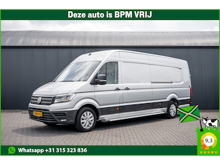 Volkswagen Crafter 2.0 TDI XL L5H3 | 177 PK | Rijplaten | Automaat | LED | Camera | Carplay | Schuifdeur L+R | PDC | Trekhaak