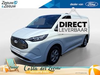 Ford Transit Custom 320 L1H1 Limited 65 kWh 218PK | Adaptieve Cruise Control | BLIS | 2x schuifdeur | Trekhaak | dakdragers geintegreerd en wegklapbaar | Actieradius 349km