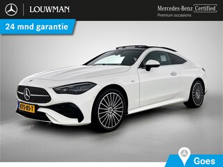 Mercedes-Benz CLE Coupé 300 e AMG Plug-In Hybride Trekhaak | Digital Licht | Burmester® 3D-Surround-Soundsystem | Parkeerpakket met 360°-camera | Panarama Schuif-Kanteldak. Inclusief 24 maanden Mercedes-Benz Certified garantie voor Europa.
