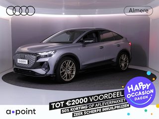 Audi Q4 50 quattro Launch edition S Competition 77 kWh 299PK | Half Augustus verwacht | Adaptieve cruise | Stoelverwarming | Edition One | Achteruitrijcamera | Matrix