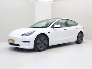 Tesla Model 3 Long-Range AWD 351pk 75 kWh FACELIFT 86,4% Soh [ WIT LEDER+WARMTEPOMP+AUTOPILOT ]
