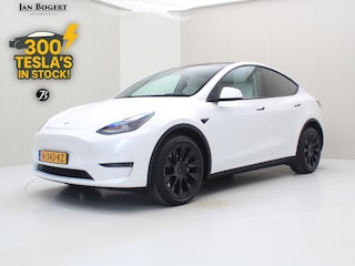 Tesla Model Y Long Range AWD 75kWh 351pk 92,2% SoH [ WIT LEDER+TREKHAAK+AUTOPILOT+20 INCH+PREMIUM AUDIO ]