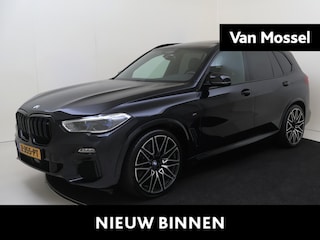 BMW X5 M50i High Executive 531 PK | airco automatisch | Apple Carplay/Android | cruise control | lederen bekleding | lichtmetalen velgen multi-spaaks 21"|  M Aerodynamica | navigatiesysteem full map + hard disk