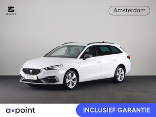 Seat Leon Sportstourer 1.5 TSI e-Hybrid FR PHEV First Edition 204 pk Automaat | Verlengde garantie | Navigatie | Parkeersensoren (Park assist) | Achteruitrijcamera | Adaptieve cruise control | Matrix LED koplampen |