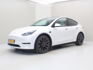 Tesla Model Y Performance 534pk AWD 91.4% SoH [ WIT LEDER+ENHANCED AUTOPILOT+21 INCH+WARMTEPOMP+RYZEN ]