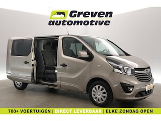 Opel Vivaro 1.6 CDTI L2H1 141PK | Dubbele Cabine | Clima | Camera | Cruise | Navi | Trekhaak | Parkeersens.