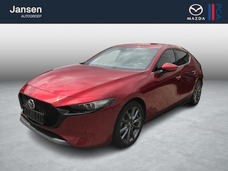 Mazda 3 2.0 e-SkyActiv-X M Hybrid 180 Luxury AWD , Automaat, I-Activsense, 360 View, Leder, 18 Inch LMV, Bose, Apple Carplay, Clima, Adap. Cruis, Navi, Stuur/Stoelverwarming, LKA, SCBS, SBS