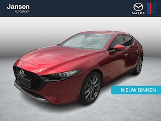Mazda 3 2.0 e-SkyActiv-X M Hybrid 180 Luxury AWD , Automaat, I-Activsense, 360 View, Leder, 18 Inch LMV, Bose, Apple Carplay, Clima, Adap. Cruis, Navi, Stuur/Stoelverwarming, LKA, SCBS, SBS