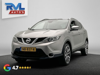 Nissan Qashqai 1.6 Tekna | Origineel NL | Trekhaak | Leder | Panoramadak | Navigatie | Camera | Stoelverwarming | Lane-Assist |