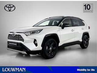Toyota RAV4 2.5 Hybrid AWD Bi-Tone Innovation Pack | BTW Voertuig | Schuif/Kantel Dak | JBL | Dodehoek detectie | 360 Camera + camera binnenspiegel | Stoelverwarming | Parkeersensoren voor+achter | Elektrische Achterklep |