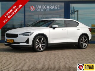Polestar 2 Standard Range 63 kWh, SOH 92.1 % / Trekhaak / Carplay + Android Auto / Full LED / Camera + Sensoren / 19' LMV