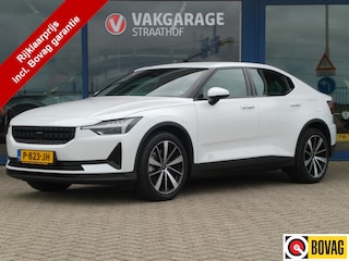 Polestar 2 Standard Range 63 kWh, SOH 92.1 % / Trekhaak / Carplay + Android Auto / Full LED / Camera + Sensoren / 19' LMV