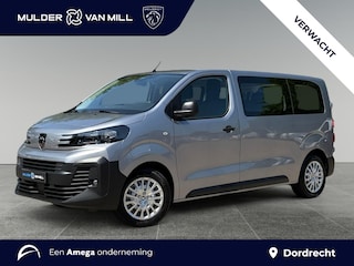 Peugeot Expert Combi L2 75kWh 136pk | 9-persoons | Achterdeuren met ramen | Multimedia | NAVI | Apple Carplay | Android Auto | Achteruitrijcamera | Bestuurdersstoel comfort met armsteun | 17 inch design doppen op stalen velg | van €62.595 voor €48.205 incl. BTW rijklaar | TAXI ombouw mogelijk