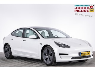 Tesla Model 3 Standard RDW Plus 60 kWh *SOH 94.7%* WIT LEDER | PANORAMADAK