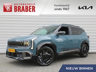 Kia Seltos 1.6 T-GDi DCT7 X-Line Demo Edition | Stuur-/stoelverwarming + ventilatie | 360 Camera | Leer | Elek. stoelverstelling | Telefoonlader | LED | 19" LM |