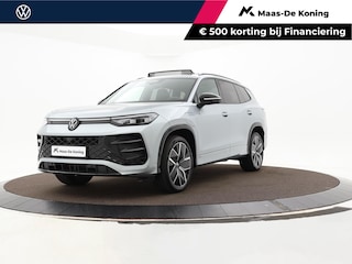 Volkswagen Tayron 1.5 eHybrid 272pk DSG R-Line Edition · Panoramadak · Inklap. Trekhaak · 360 Camera · Matrix LED · Stuur- & Stoelverwarming · Keyless · Garantie t/m 03-11-2029 of 100.000km