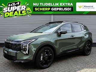 Kia Sportage 1.6 T-GDi Plug-in Hybrid Black Edition Advanced | Schuif/Kanteldak | Stoel/Stuurwielverwarming | Elekt Stoel | Elekt Achterklep |