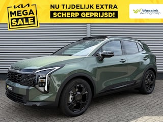 Kia Sportage 1.6 T-GDi Plug-in Hybrid Black Edition Advanced | Schuif/Kanteldak | Stoel/Stuurwielverwarming | Elekt Stoel | Elekt Achterklep |