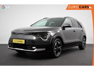 Kia Niro DynamicPlusLine 64.8 kWh Navigatie Half Leder Schuif-kantel dak Electrisch bedienbare achterklep DAB Led Camera Extra Getint Glas Lichtmetalen Velgen