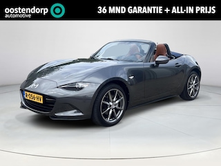 Mazda MX-5 2.0 SkyActiv-G 184 Luxury | Cruise Control | Apple Carplay / Android Auto | Navigatie Systeem |  BOSE Premium Audio | Stoel Verwarming | Sportuitlaat | LED-Verlichting | 17 Inch Velgen |