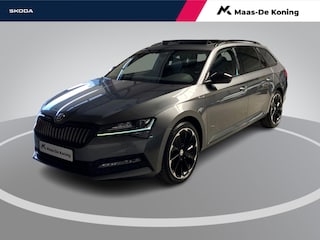 Skoda Superb 1.4TSI 160KW/218PK Sportline DSG · Panoramadak · Trekhaak · Camera + Parkeersensoren · Stoelverwarming  voor & achter ·