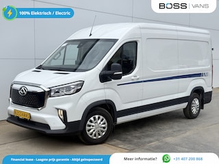 Maxus EDeliver 9 72kWh 204PK Elektrisch 72kWh 280km WLTP L3H2 ACC Stoelverwarming Snelladen LED Carplay Parkeersensoren v+a Airco BPM Vrij